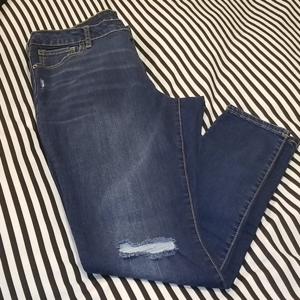 ▪︎¤ NWOT  Gap legging - denim Dark Wash sz 33 ¤▪︎